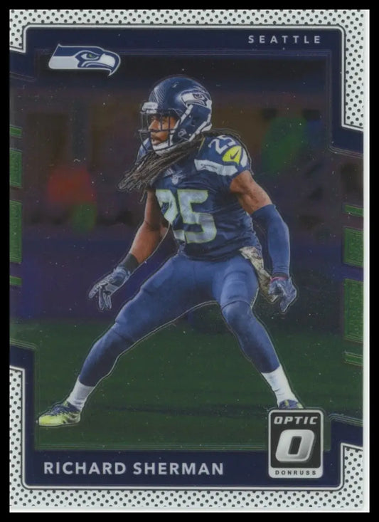 2017 Donruss Optic Richard Sherman 87 Seattle Seahawks - Football Card Single