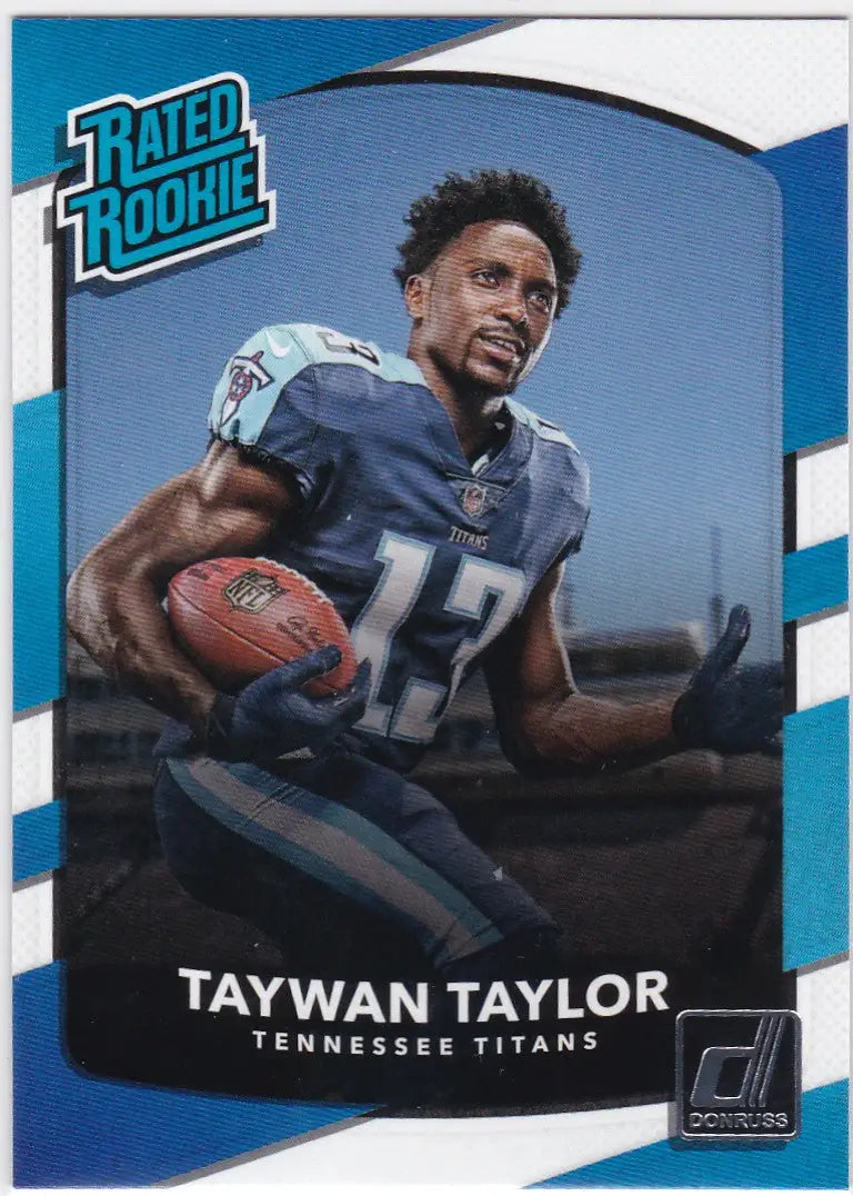 2017 Donruss Rated Rookie #315 Taywan Taylor Tennessee Titans - Football Card Single