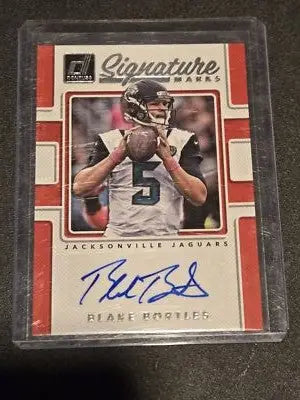 2017 Donruss #SM-BBT Blake Bortles Signature Marks - Football Card Single