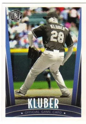 Honus Bonus Fantasy Corey Kluber baseball card from 2017 Honus Bonus Fantasy series