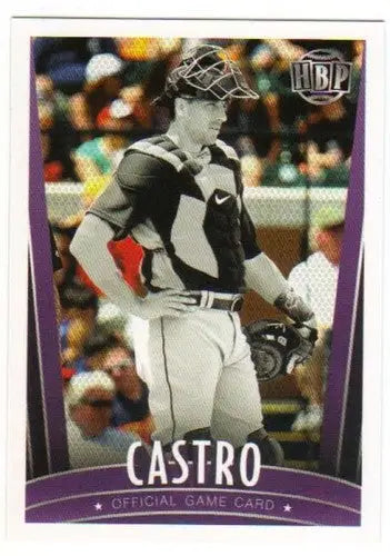 Castro baseball card from 2017 Honus Bonus Fantasy series with original gloss