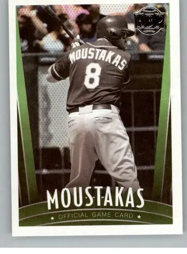 Mike Moustakas baseball card from 2017 Honus Bonus Fantasy Silver Foil collection