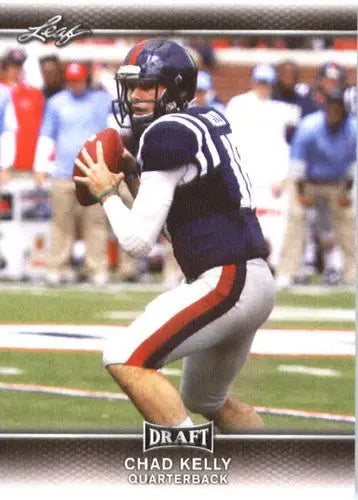 2017 Leaf Draft Chad Kelly football card with original gloss ID 4603
