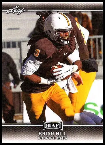 2017 Leaf Draft #6 Brian Hill NM-MT ID:4601 - Football Card Single