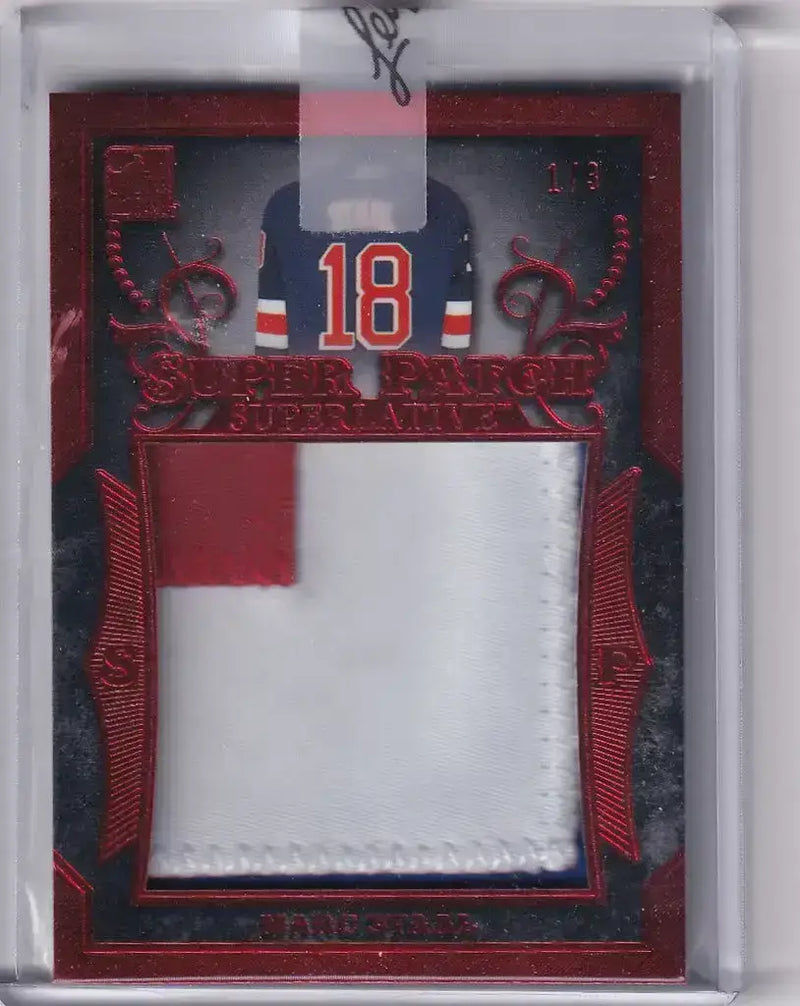 2017 Leaf Superlative Patch Marc Stall 1/3