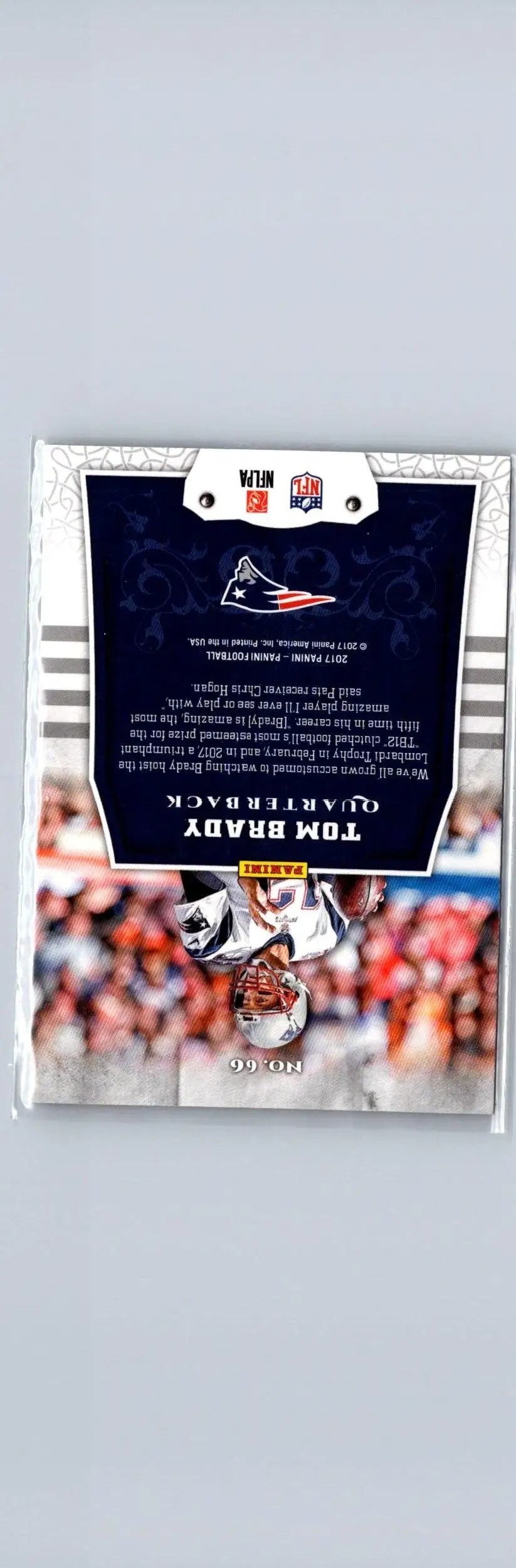 2017 Panini #66 Tom Brady - Football Card Single