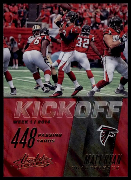 2017 Panini Absolute - Kickoff Matt Ryan #4