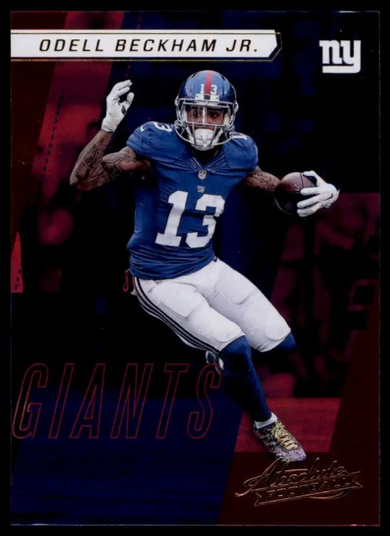 2017 Panini Absolute - Odell Beckham Jr. #55