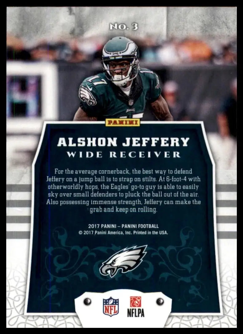 2017 Panini - Alshon Jeffery #3