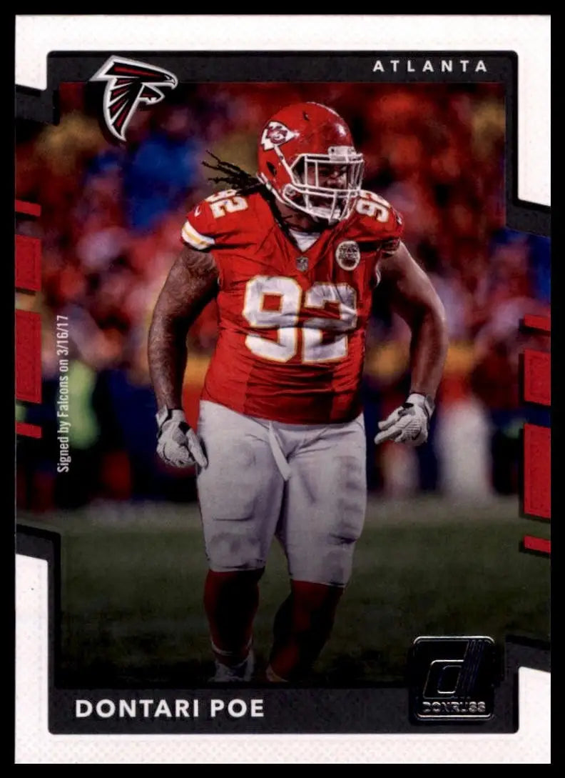 2017 Panini Donruss - Dontari Poe #291