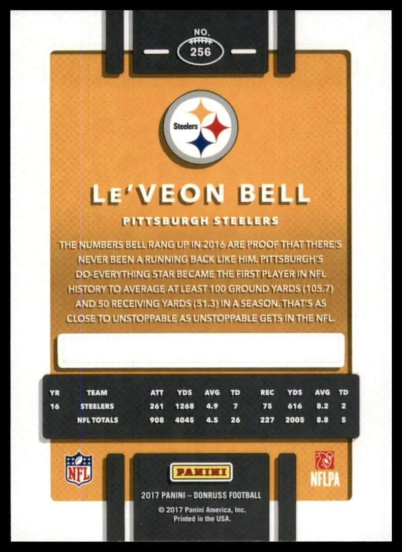 2017 Panini Donruss - Le’Veon Bell #256