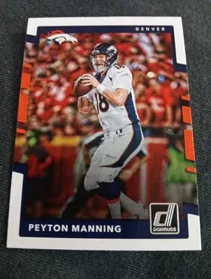 2017 Panini Donruss - Peyton Manning #217. Denver Broncos. NRMT+ - Football Card Single