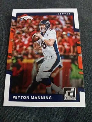 2017 Panini Donruss - Peyton Manning #217. Denver Broncos. NRMT+ - Football Card Single