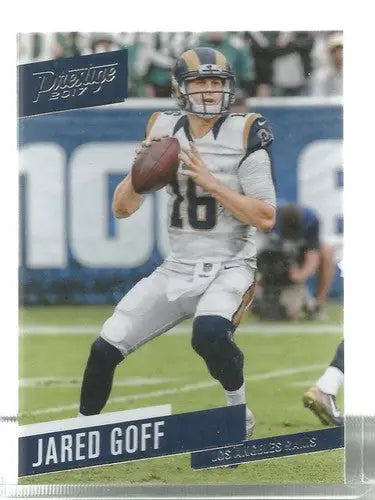 2017 Panini Prestige #165 Jared Goff LA Rams - Football Card Single