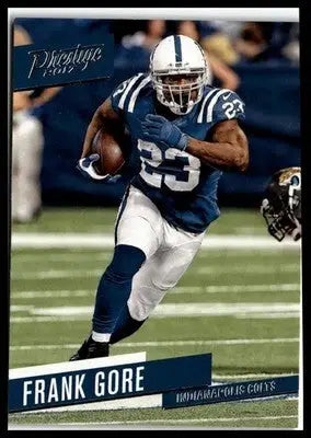 2017 Panini Prestige #166 Frank Gore - Football Card Single