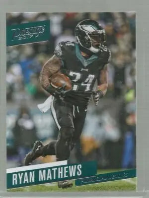 Original gloss football trading card of Ryan Mathews from Panini Prestige Simply Sandoval collection