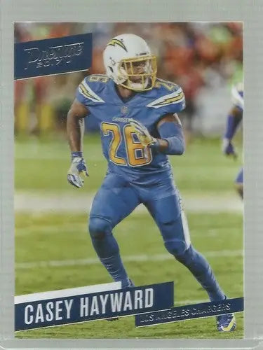 2017 Panini Prestige Casey Hayward football trading card with original gloss from Simply Sandoval