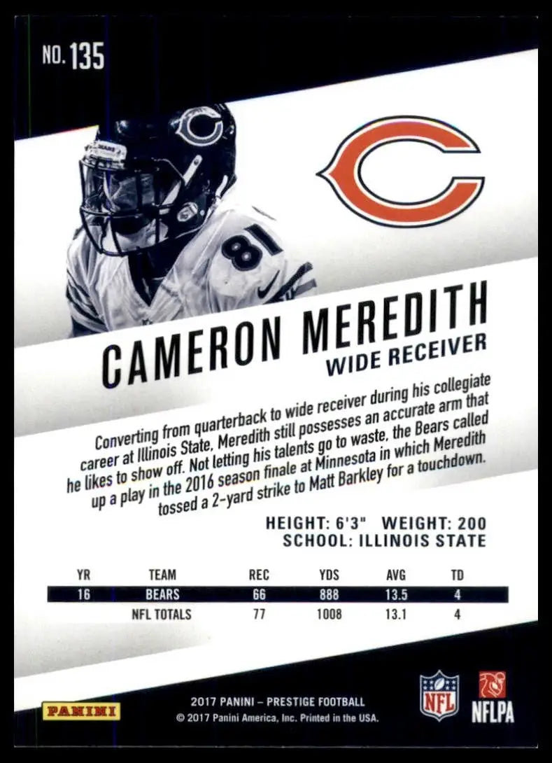 2017 Panini Prestige - Cameron Meredith #135