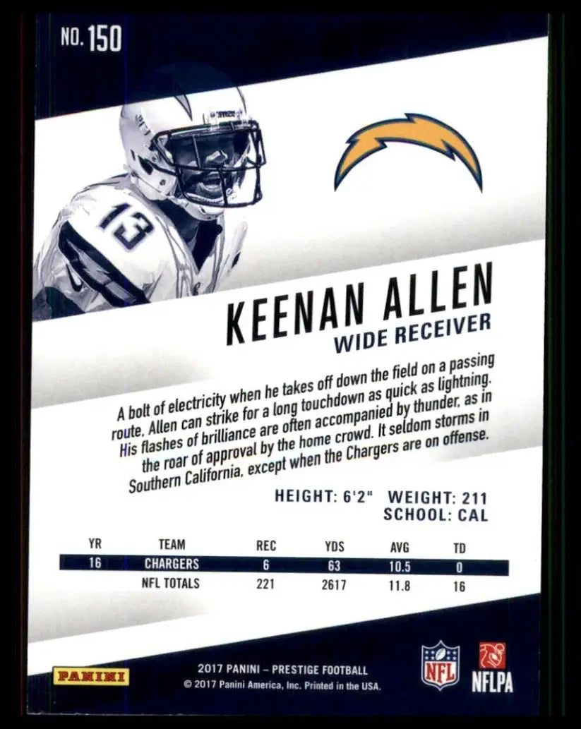 2017 Panini Prestige - Keenan Allen #150