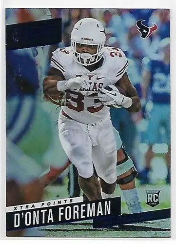 2017 Panini Prestige Xtra Points Blue #224 D’Onta Foreman NM-MT Texans Rookies - Football Card Single