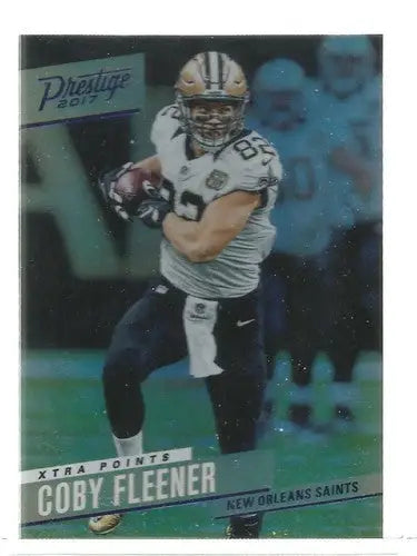 2017 Panini Prestige Xtra Points Blue #64 Coby Fleener NM-MT Saints - Football Card Single