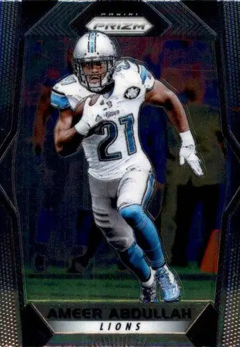 2017 Panini Prizm #125 Ameer Abdullah NM-MT Lions ID:6320 - Football Card Single