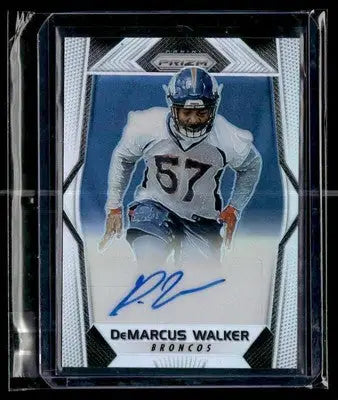 2017 Panini Prizm #RA-DWK DeMarcus Walker Rookie Autographs Prizm - Football Card Single