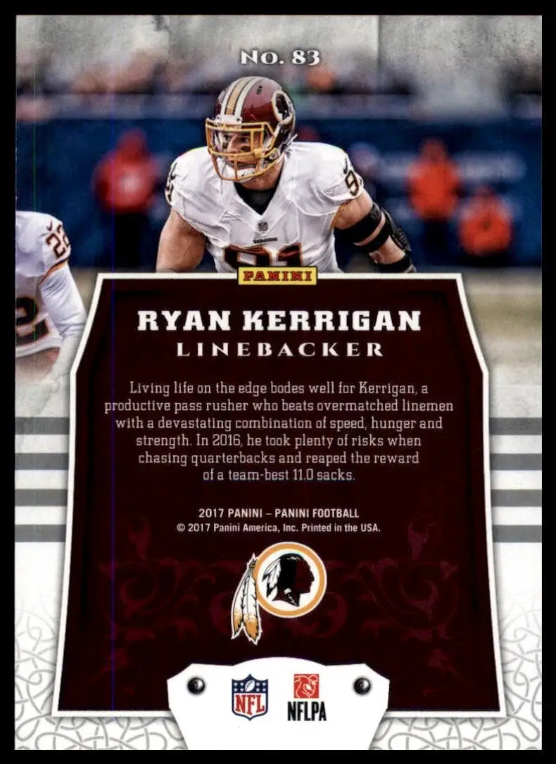 2017 Panini - Ryan Kerrigan #83
