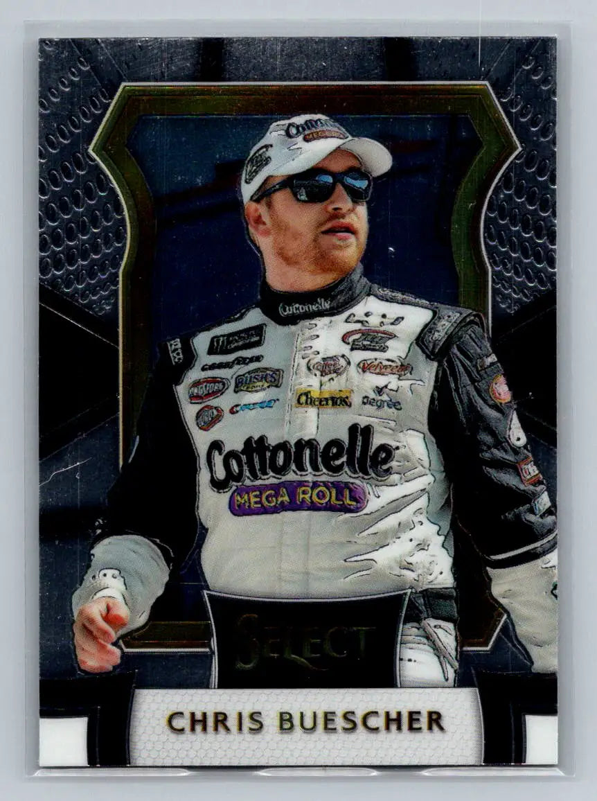 2017 Panini Select #74 Chris Buescher JTG Daugherty Racing - Racing Card Single