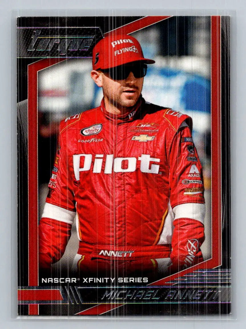2017 Panini Torque #40 Michael Annett JR Motorsports - Racing Card Single