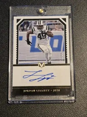 2017 Panini Vertex #VS-JL Jordan Leggett Vertex Signatures #/99 - Football Card Single