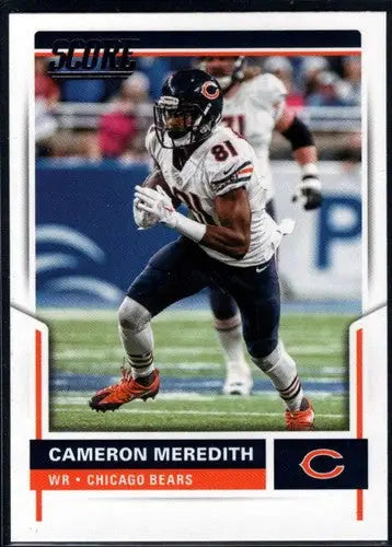 2017 Score #147 Cameron Meredith NM-MT Bears - Football Card Single