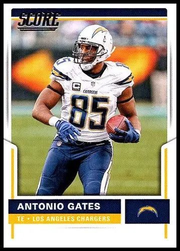 2017 Score #195 Antonio Gates NM-MT - Football Card Single