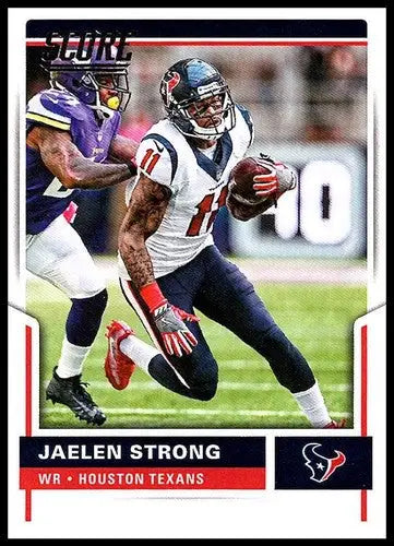 2017 Score #264 Jaelen Strong NM-MT Texans - Football Card Single