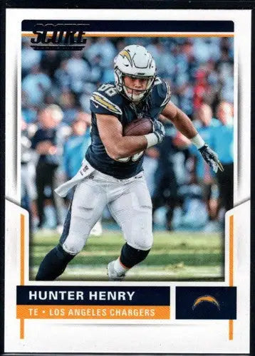2017 Score #318 Hunter Henry NM-MT - Football Card Single