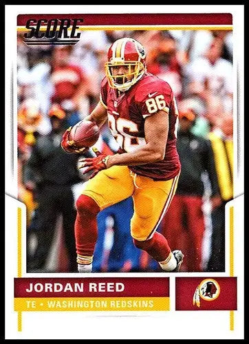 2017 Score #71 Jordan Reed NM-MT Redskins - Football Card Single