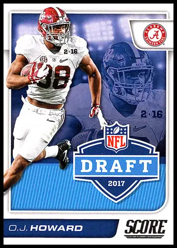2017 Score NFL Draft #10 O.J. Howard NM-MT - Football Card Single