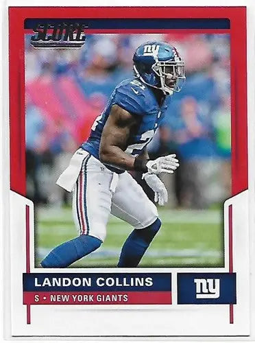2017 Score Red #328 Landon Collins NM-MT NY Giants - Football Card Single