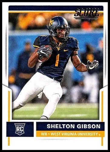 2017 Score Rookies #342 Shelton Gibson NM-MT RC Rookie - Football Card Single