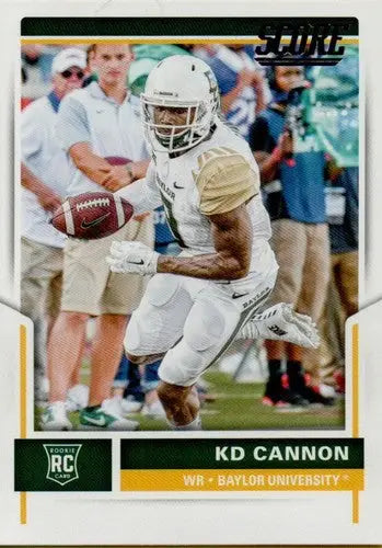 Football trading card from 2017 Score Rookies series NM-MT RC Rookie KD Cannon