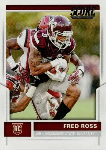 Original gloss Score Rookies Fred Ross rookie card from 2017 Score Rookies series