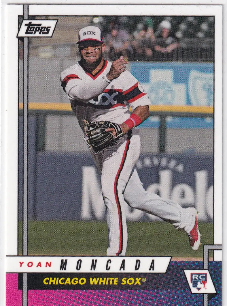 2017 TOPPS #10 YOAN MONCADA- CHICAGO WHITE SOX - Baseball Card Single
