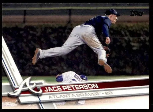 2017 Topps #133 Jace Peterson NM-MT Braves ID:19708 - Baseball Card Single