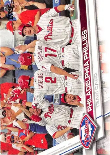 2017 Topps #174 Philadelphia Phillies NM Near Mint Phillies ID:23015 - Baseball Card Single