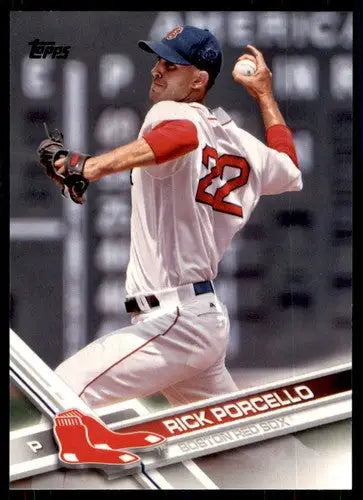 2017 Topps #178 Rick Porcello NM-MT Red Sox ID:10125 - Baseball Card Single