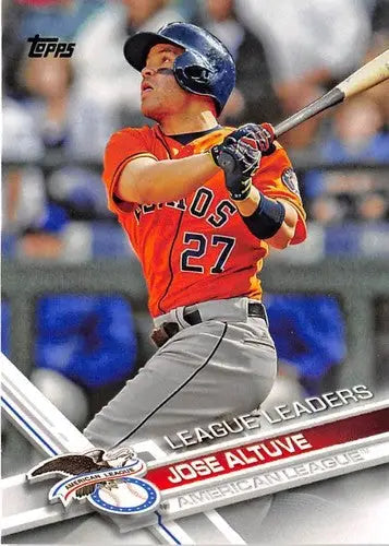 2017 Topps #214 Jose Altuve NM-MT Astros LL ID:10126 - Baseball Card Single