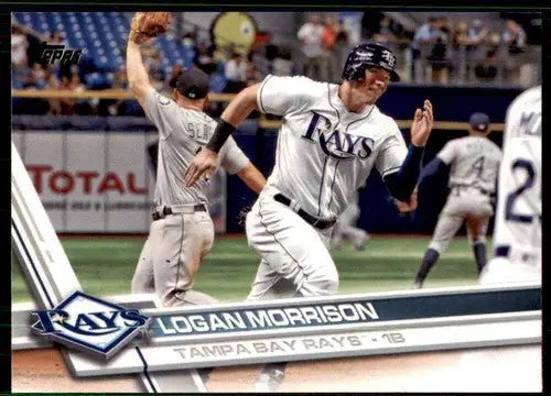 2017 Topps #226 Logan Morrison NM-MT Rays - Baseball Card Single