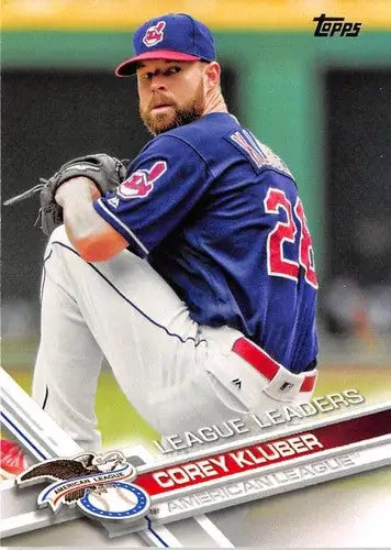 2017 Topps #257 Corey Kluber NM-MT Indians LL ID:10128 - Baseball Card Single