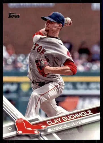 2017 Topps #267 Clay Buchholz NM-MT Red Sox ID:10130 - Baseball Card Single