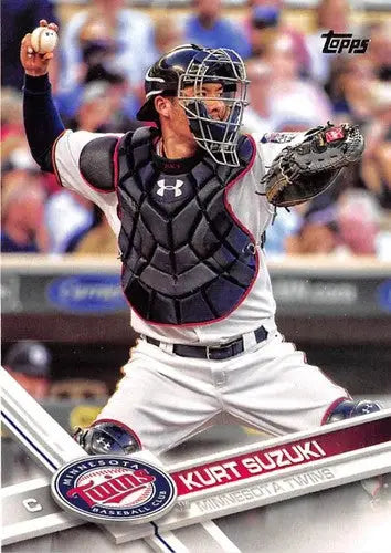 2017 Topps #27 Kurt Suzuki NM-MT Twins ID:19667 - Baseball Card Single